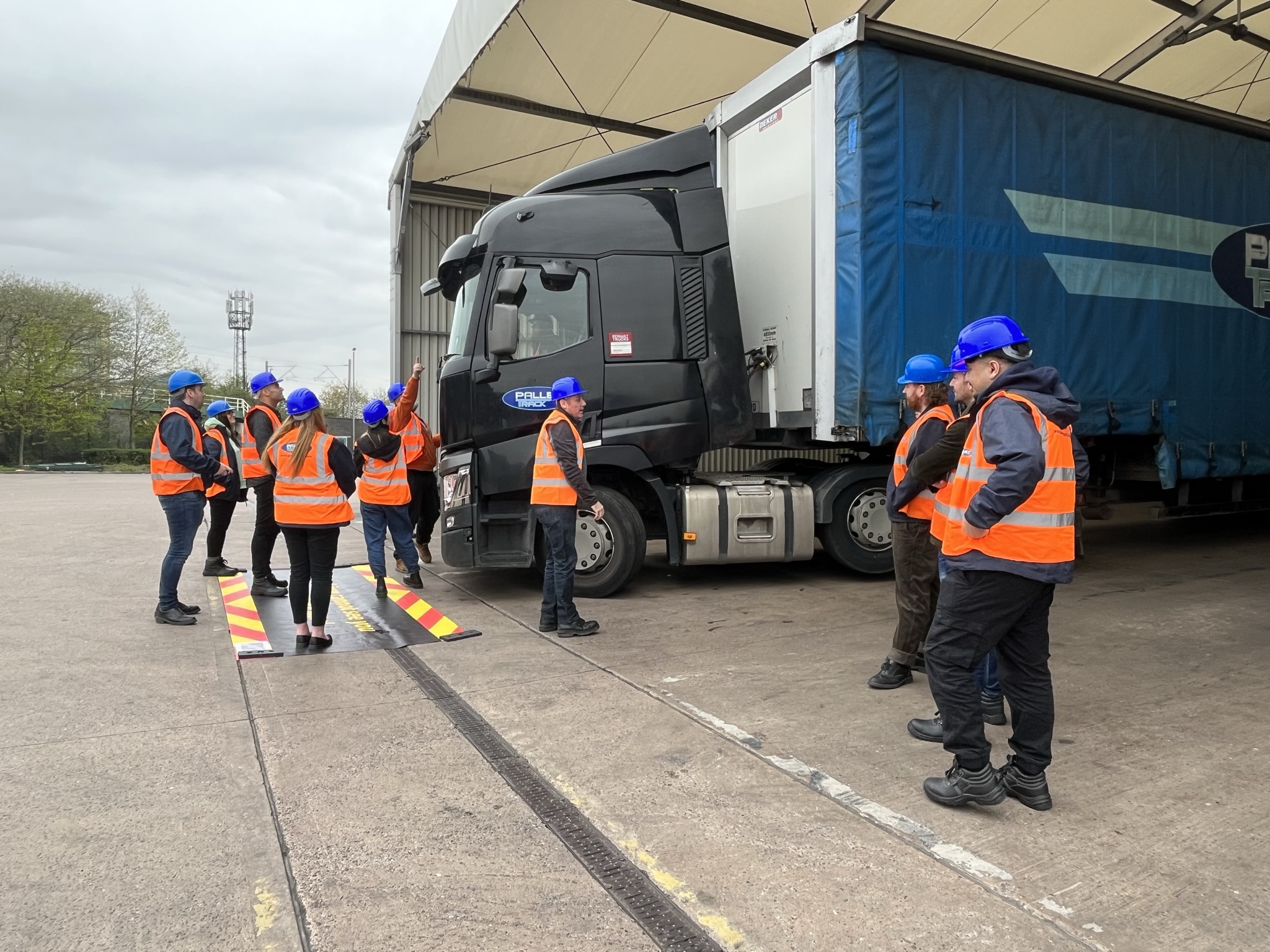 PalletTrack delivers road safety training FleetPoint
