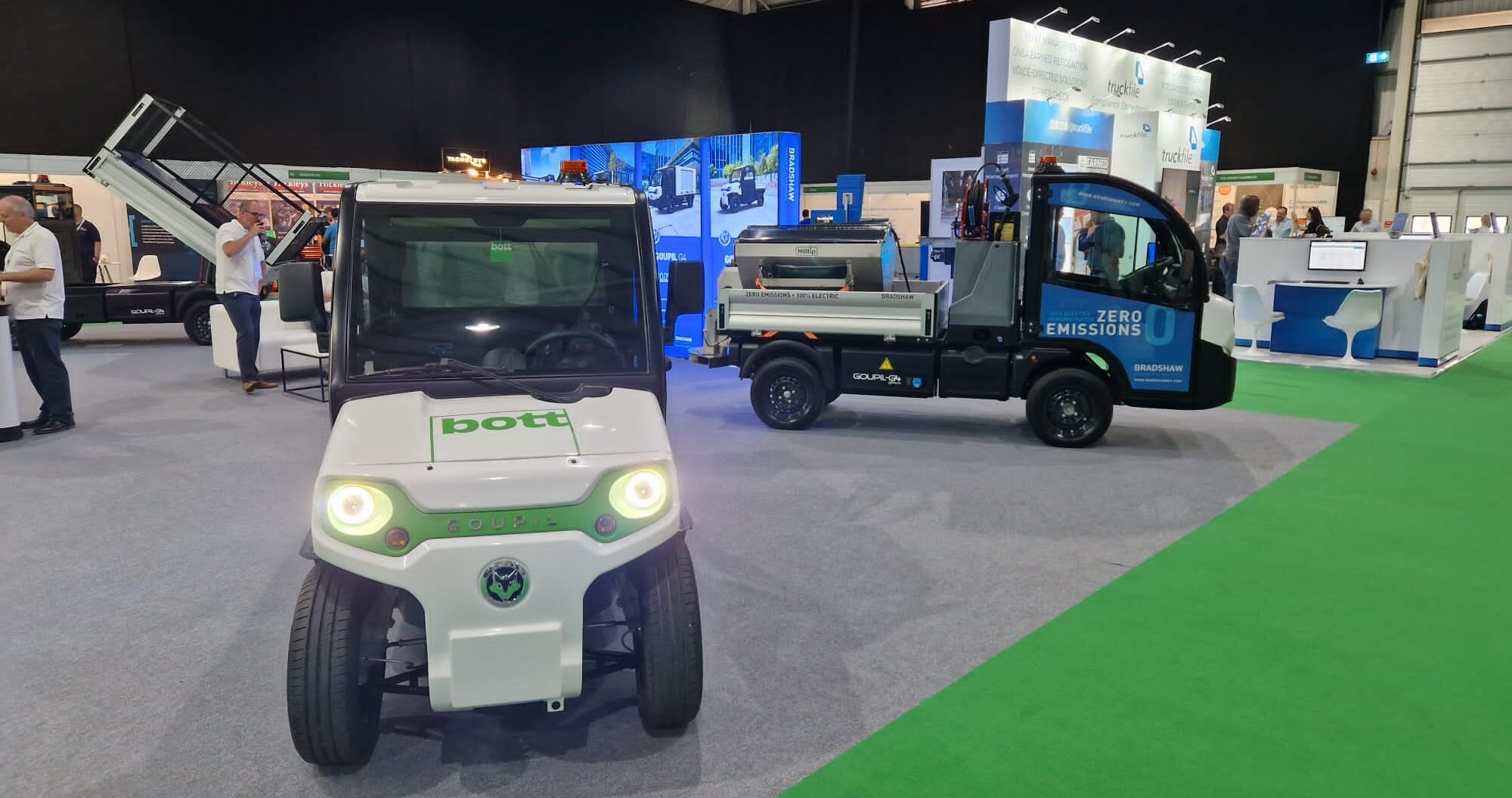 Bradshaw Electric Vehicles at centre stage at recent RTX Expo 2023