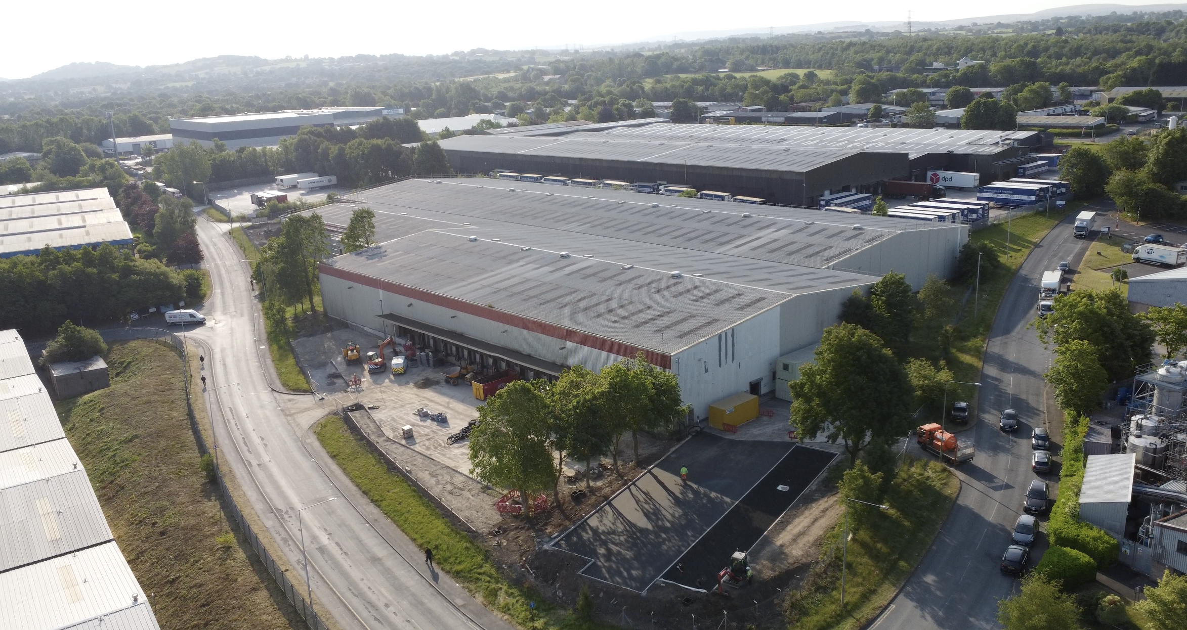 Montgomery Distribution's new logistics hub
